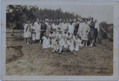  Jay and Martha Miller  Family Reunion 1920s 