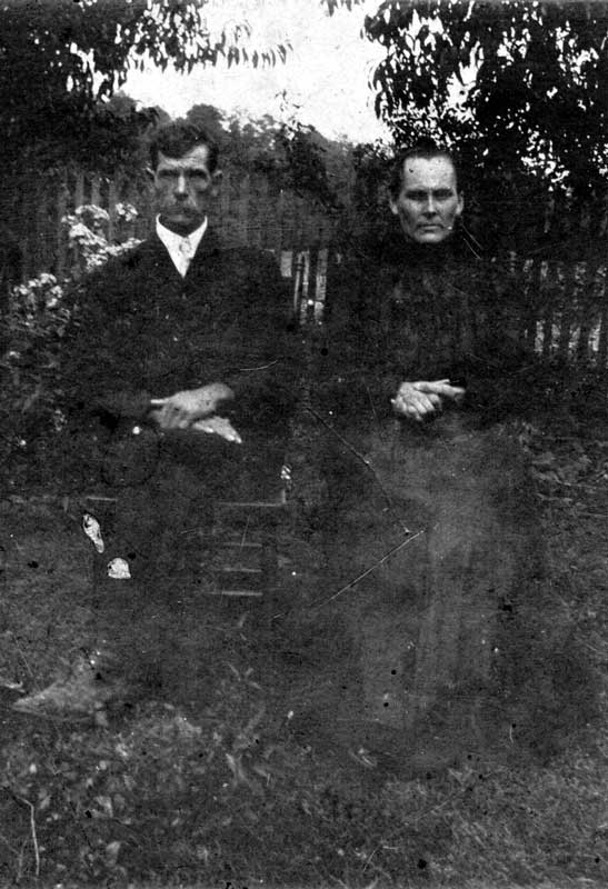 Jay Lafayette Miller - Phate - and his wife Martha King Miller