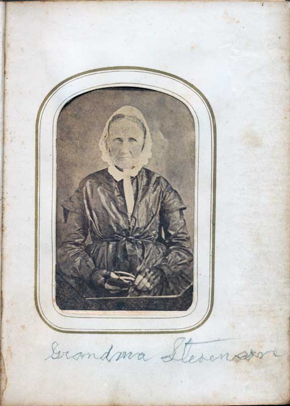 Jane Fleming Stevenson  (1786-1865) - mother of A.K. Stevenson