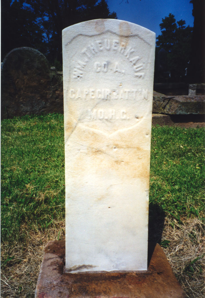  Wm Theuerkauf Company A Cape Girardeau Battalion Missouri Home Guard 