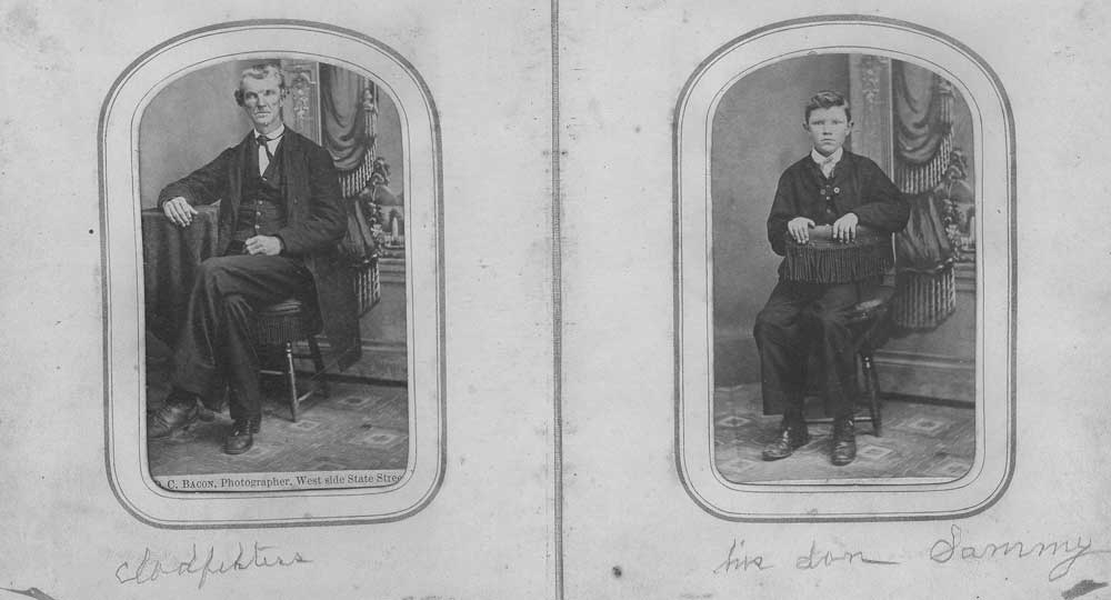  Unknown  Clodfelter and his son Sammy 