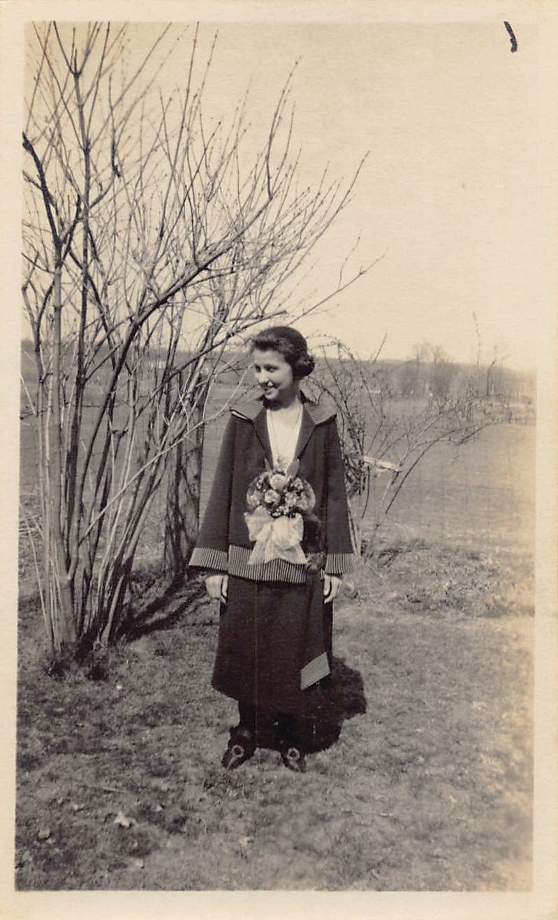 Lois McNeely on Wedding Day