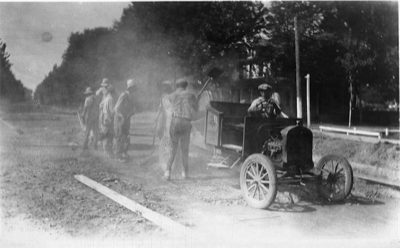  FIrst street paving job in Poplar Bluff, MO 1923 