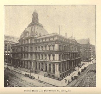  Post Office and Custom House - downtown St. Louis 