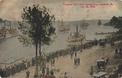  Flotilla departing Cape Girardeau 