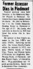 James Monroe Lewis Obit - The Mountain Echo (Annapolis, MO) 19 Nov 1970 pg 12 col 3 James Monroe Lewis Obit - The Mountain Echo (Annapolis, MO) 19 Nov 1970 pg 12 col 3