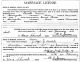 Erma Lewis to Lowell Mann Marriage License 23 Jan 1936