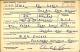Elvis Eli Lewis WWII Draft Registration Card