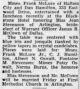 Jean Stevenson to James McGown wedding luncheon Fort Worth Star-Telegram 22 Mar 1945 pg 5 col 1