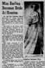 F.M. Stevenon JR to Janice Burling Marriage Fort Worth Star-Telegram 14 Nov 1948 (Sun) sec 4 pg 9