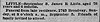 James R. Little (Husb of Elzabeth Fleming) Obit St Louis Globe-Democrat 4 Sep 1875 pg 5 col 5