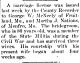George McNeely to Martha J. Nations Marriage License issued - Butler Weekly Times 27 Apr 1916 pg 4