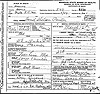 Daniel Shelton Pointer Death Certificate