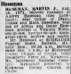 Marvin Heseman Obit STL Post-Dispatch 28 Aug 1971 pg 8 col 4