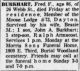 Burkhart, Fred Obit -The Journal Herald - Dayton, OH 14 Nov 1964 pg 37