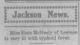 Elsie McNeely ill with Typhoid Fever - The Cape County Herald (Cape Girardeau) 18 Oct 1912 pg 8 col 1