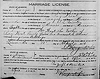 Roy West to A L Pointer Marriage License