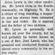 Arlen Lewis runs for sheriff Democrat-News (Fredericktown) 16 Apr 1936 pg 1 col 5