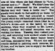 Marion Lewis to Melinda Jackson Marriage - Iron County Register 7 Apr 1881 pg 5 part 2 of 2.