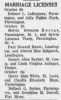 Delbert G Sutton to Geraldine M. Dorrell Marriage License granted 24 Oct The Daily Journal (Flat River) 31 Oct 1966 pg 3