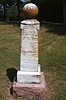 Andrew Ruble gravemarker full length - taken in 2012