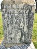 Robert Woodfin gravemarker - Woodfin Cemetery - courtesy Rev Edward Steiner