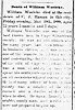 William Woeleke Obit - The Cape Girardeau Democrat 27 May 1899 pg 1 col 4