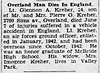 Kreher, Lt. Glennon death STL Star and Times 16 Jun 1944 pg 23