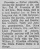 Esther Freemire Obit Longview Daily News (Washington) 16 Jan 1958