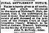 Nicholas D Haile Probate notice - Jackson Herald 14 Jan 1909 pg 3