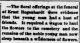 Ernst Regenhardt funeral The Cape Girardeau Democrat 23 Apr 1892 pg 3 col 3