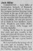 Jack Miller Obit - Daily Journal (Flat River, MO) 30 Mar 2004 pg 8 Part 1 of 2