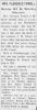 Florence McKee Polack Fewell (wife of Theodore Polack Obit The Commercial Appeal (Memphis, TN) 15 Jul 1965 pg 54 col 5