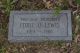 Edrie O Lewis grave marker