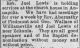 Joel Lewis - services in Annapolis - Iron County Register 11 Nov 1909 pg 5