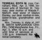 Edith Tesreau nee Carnahan Obit - STL Post-Dispatch 5 Apr 1996 Fri pg 37 col 7png