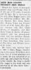 Robert Lee Lewis Obit - Wayne County Journal-Banner 8 Jul 1943 pg 1