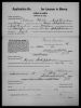 Freda Scheppelman to Edward Willer Marriage License Application