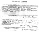 James Monroe Lewis to Myrtle Fowler Marriage License