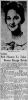 Gloria Ann Lews to Bob Hamm engagement The Town Talk - Alexandria, LA 27 Jun 1960 pg 16