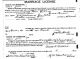 William M Lucy to Cora Fakes 15 Mar 1915 Marriage License