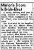 Majorie Bloom bride-elect Register-Pajorian 18 Sep 1952 pg 5 col 7