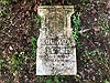 Lucinda Lewis nee Wallis original grave marker