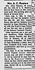Mathilda Kurre Masters Obit SE Missourian 28 Feb 1964 pg 2 Mathilda Kurre Masters Obit SE Missourian 28 Feb 1964 pg 2
