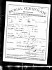Edward Heberer STL Burial Certificate DOD 14 Jan 1889 - age 3 months
