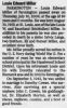 Louis 'Louie' Miller Obit The Daily Journal (Flat River, MO) 1 Aug 2009 pg 4