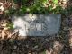 Joseph Brady Lewis grave marker (FAG)