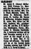 James R McBurney Obit Atlanta Constitution 30 Jul 1981 pg 83 (9-D)