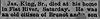 Jas King Sr death announcement Iron County Register 22 Dec 1910 part 1 of 2