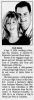 Karen Cook to Steve Issacs Wedding announcement - Columbia Daily Tribune 31 Jul 2005 pg 34 col 5